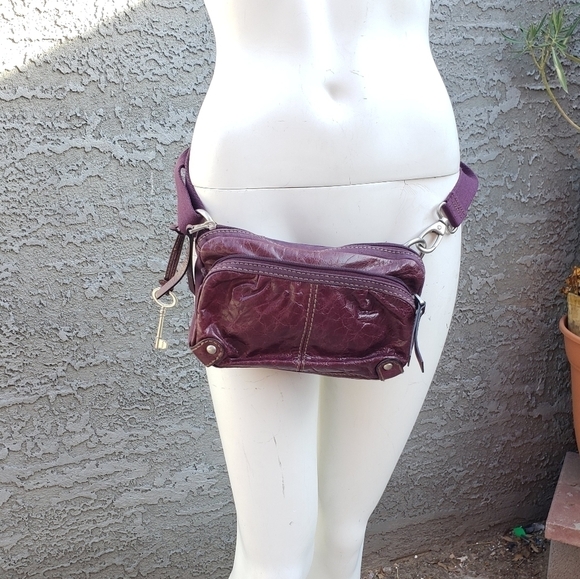 REAR Vintage Fossil long live Fannyβ pack - Picture 3 of 13